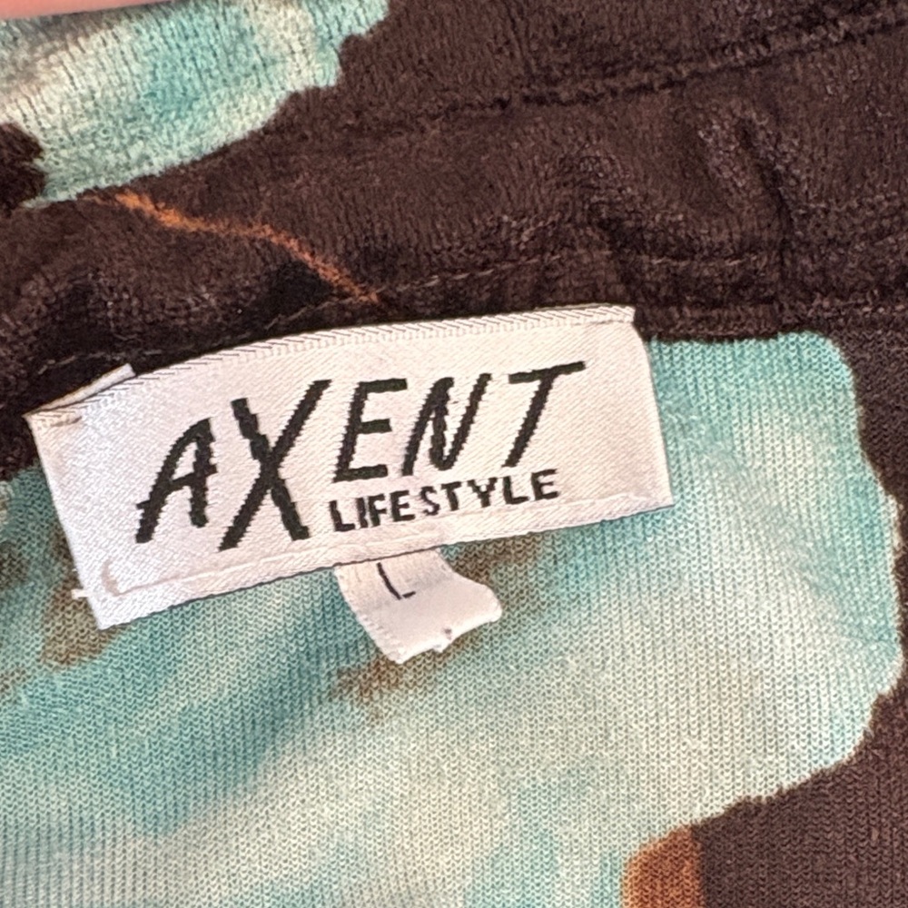 Vintage velvet button up - Picture 3 of 4